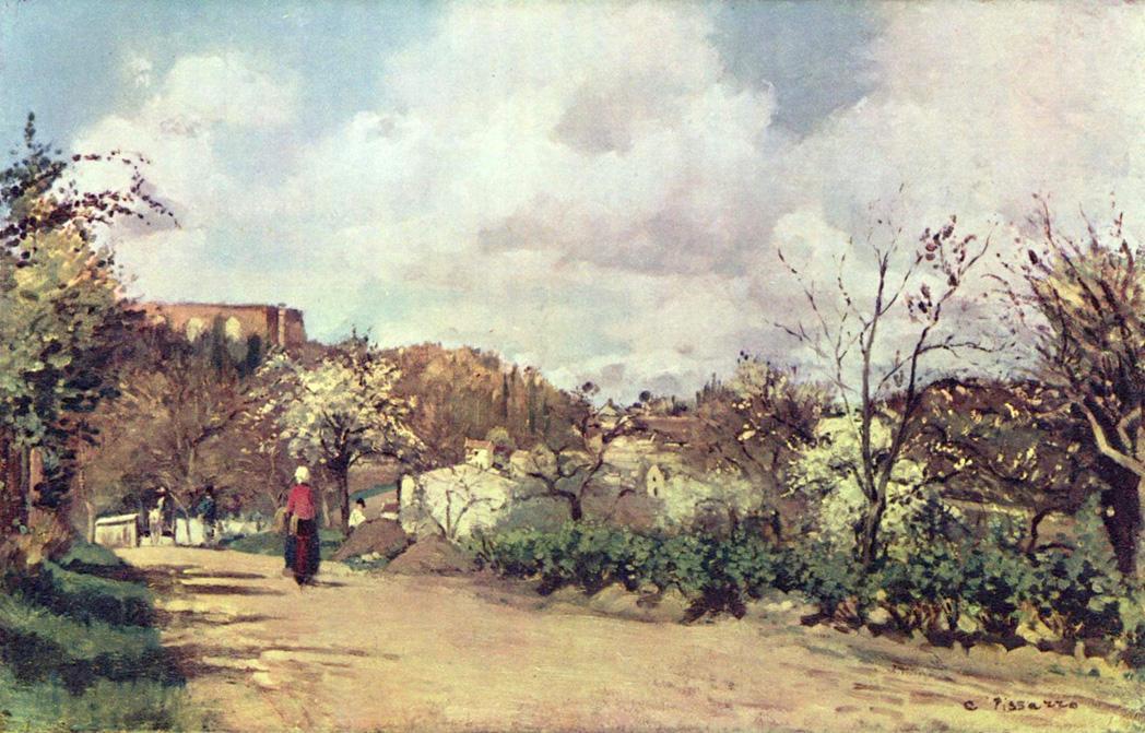Camille Pissarro Vue de Louveciennes